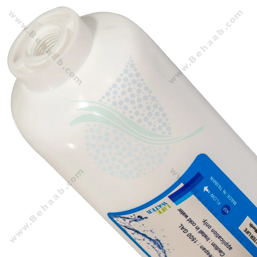 فیلتر بیرونی یخچال الیافی 1 میکرون لایف واتر - Life Water Exterior Refrigerator Water Filter 1 Micron PP Sediment