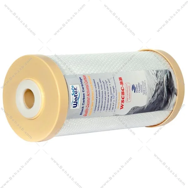 فیلتر کربن بلاک 10 اینچ جامبو واتر سیف - Industrial Carbon Block Cartridge WaterSafe