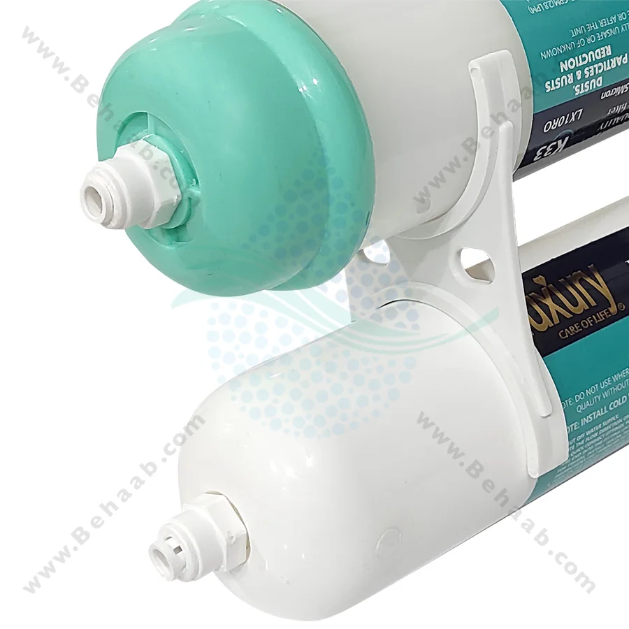 فیلتر بیرونی یخچال 2 مرحله الیاف و کربن لاکچری - 2 Stage Exterior Refrigerator Water Filter PP and GAC Luxury