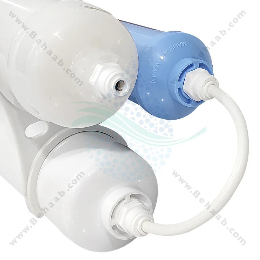 فیلتر بیرونی یخچال 3 مرحله الیاف، کربن و قلیایی کلین پیور - 3 Stage Exterior Refrigerator Water Filter PP and GAC and Alkaline Clean Pure