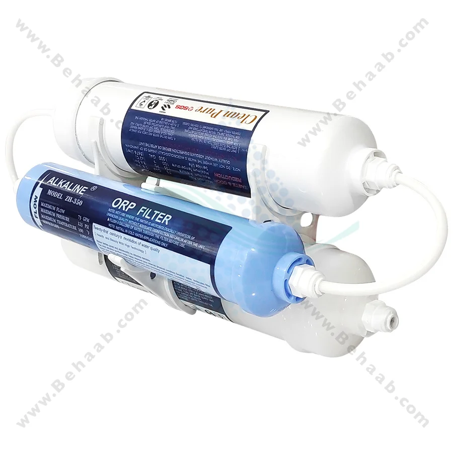 فیلتر بیرونی یخچال 3 مرحله الیاف، کربن و قلیایی کلین پیور - 3 Stage Exterior Refrigerator Water Filter PP and GAC and Alkaline Clean Pure