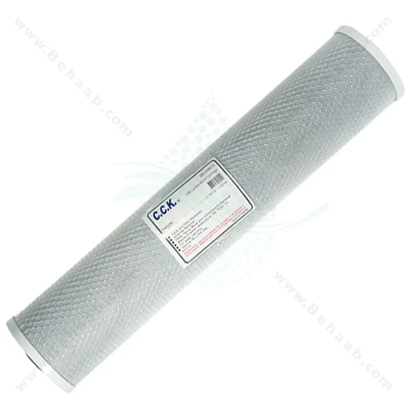 فیلتر کربن بلاک 20 اینچ جامبو CCK اورجینال مدل CBC-20BB-10 - Carbon Block Cartridge 20inch Jumbo_CCK