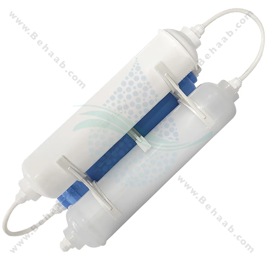 فیلتر بیرونی یخچال 3 مرحله الیاف، کربن و قلیایی لایف واتر - 3 Stage Exterior Refrigerator Water Filter PP and GAC and Alkaline Life Water