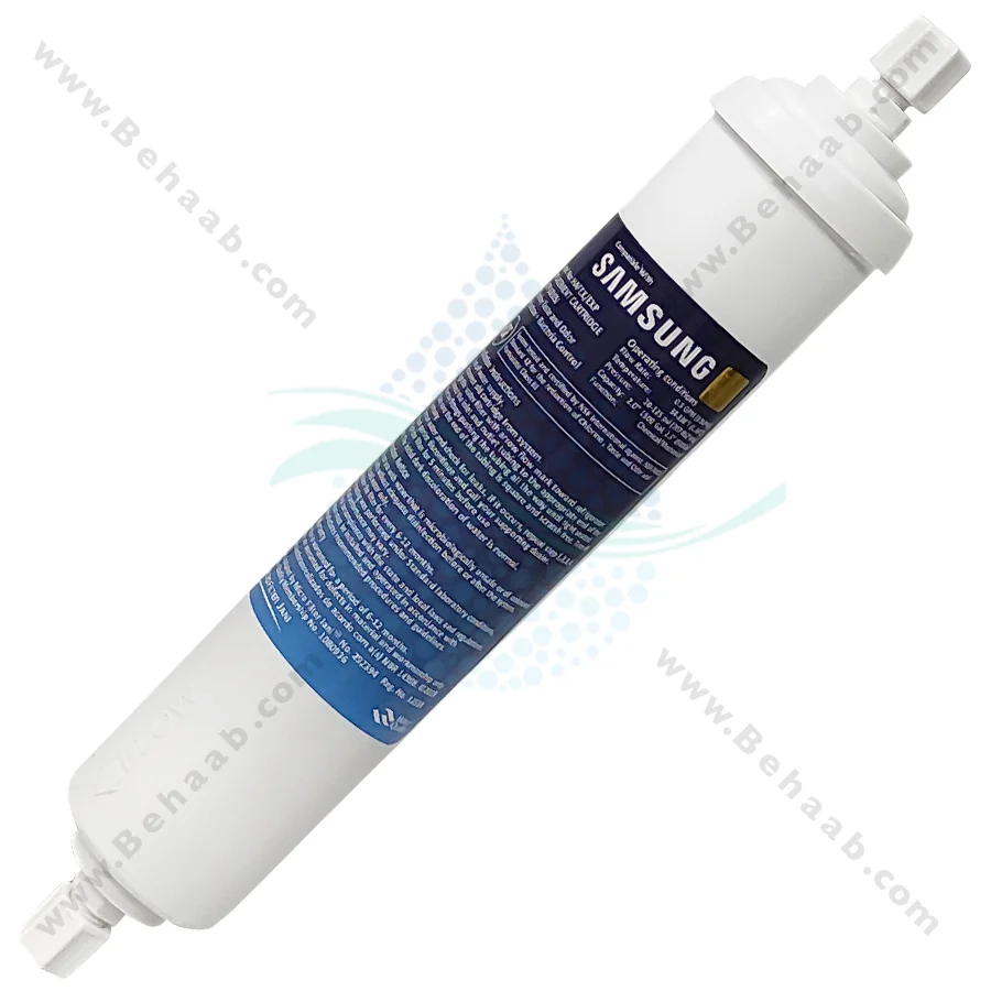 فیلتر بیرونی یخچال الیافی 5 میکرون سامسونگ مدل HAFEX/EXP - Samsung HAFEX/EXP Refrigerator External Water Filter 5 Micron PP Sediment