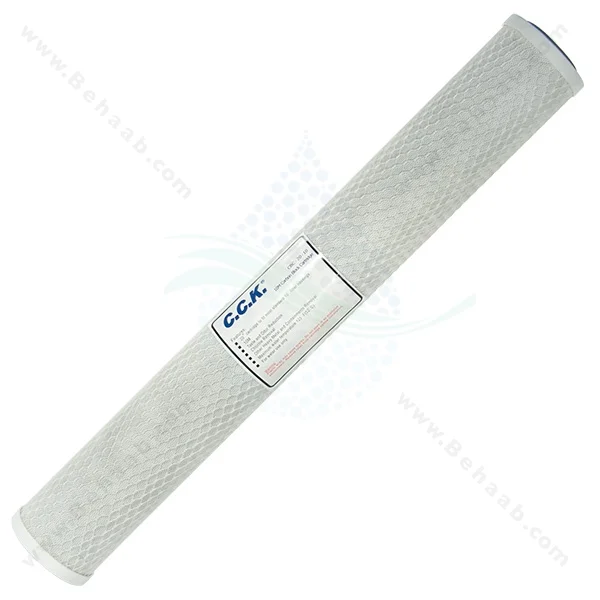 فیلتر کربن بلاک 20 اینچ اسلیم CCK اورجینال - Carbon Block Cartridge  20inch Slim CCK