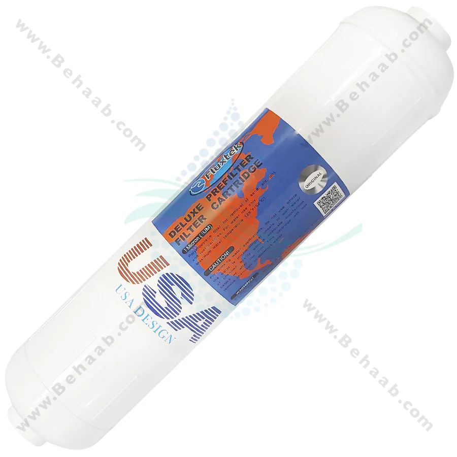 فیلتر محافظ ممبران فلاکستک - 1 Micron Inline Sediment Filter Fluxtek to Protect Reverse Osmosis Membrane