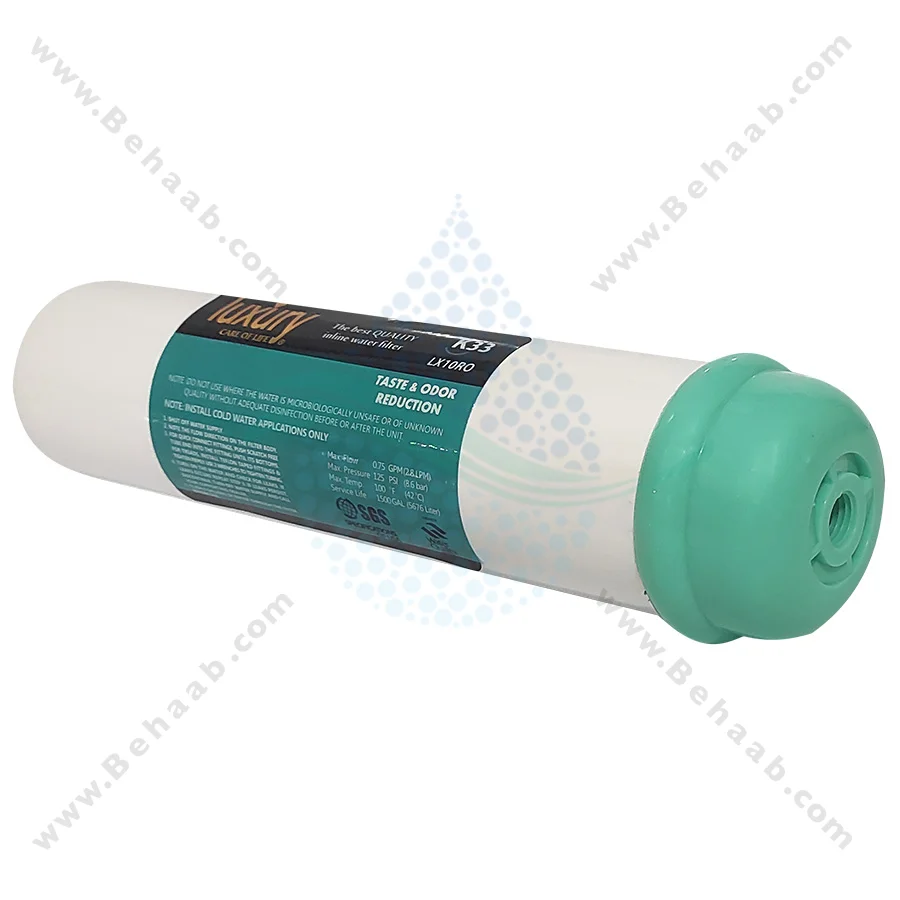فیلتر پست کربن تصفیه آب نیمه صنعتی لاکچری - Post Activated Carbon PAC Water Filter Replacement Luxury