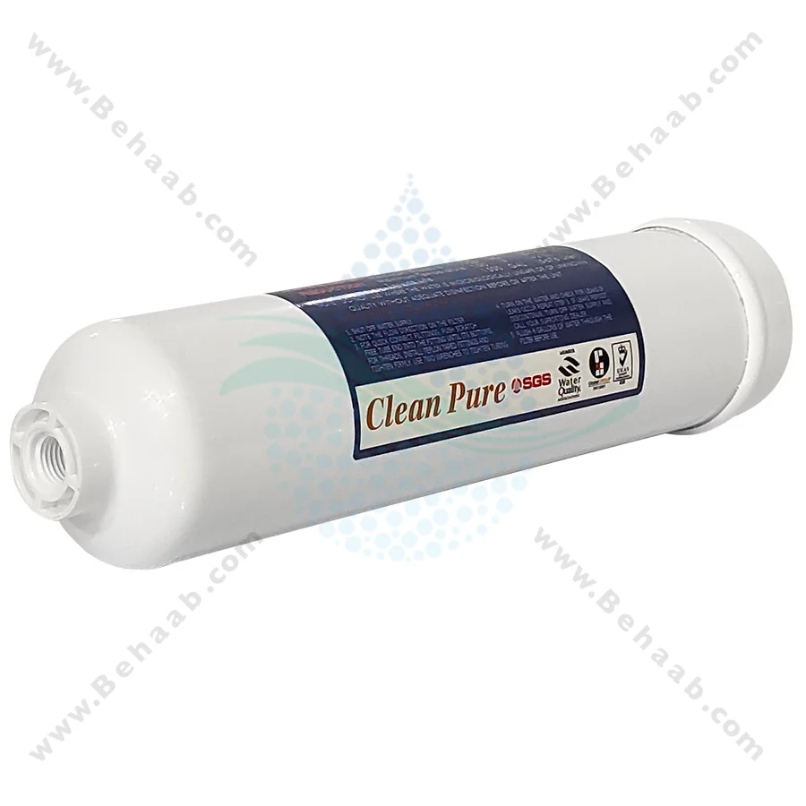 فیلتر پست کربن تصفیه آب نیمه صنعتی کلین پیور - Post Activated Carbon PAC Water Filter Replacement Clean Pure