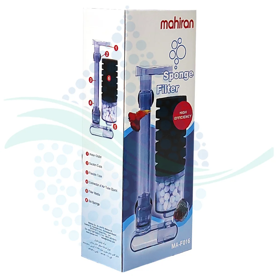 فیلتر اسفنجی آکواریوم مدل MA-F016 - Aquarium Sponge Filter MA-F016