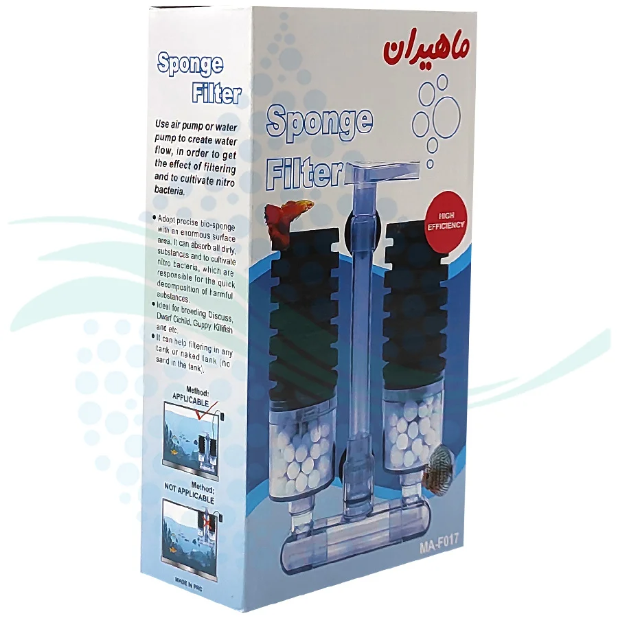 فیلتر اسفنجی آکواریوم مدل MA-F017 - Aquarium Sponge Filter MA-F017