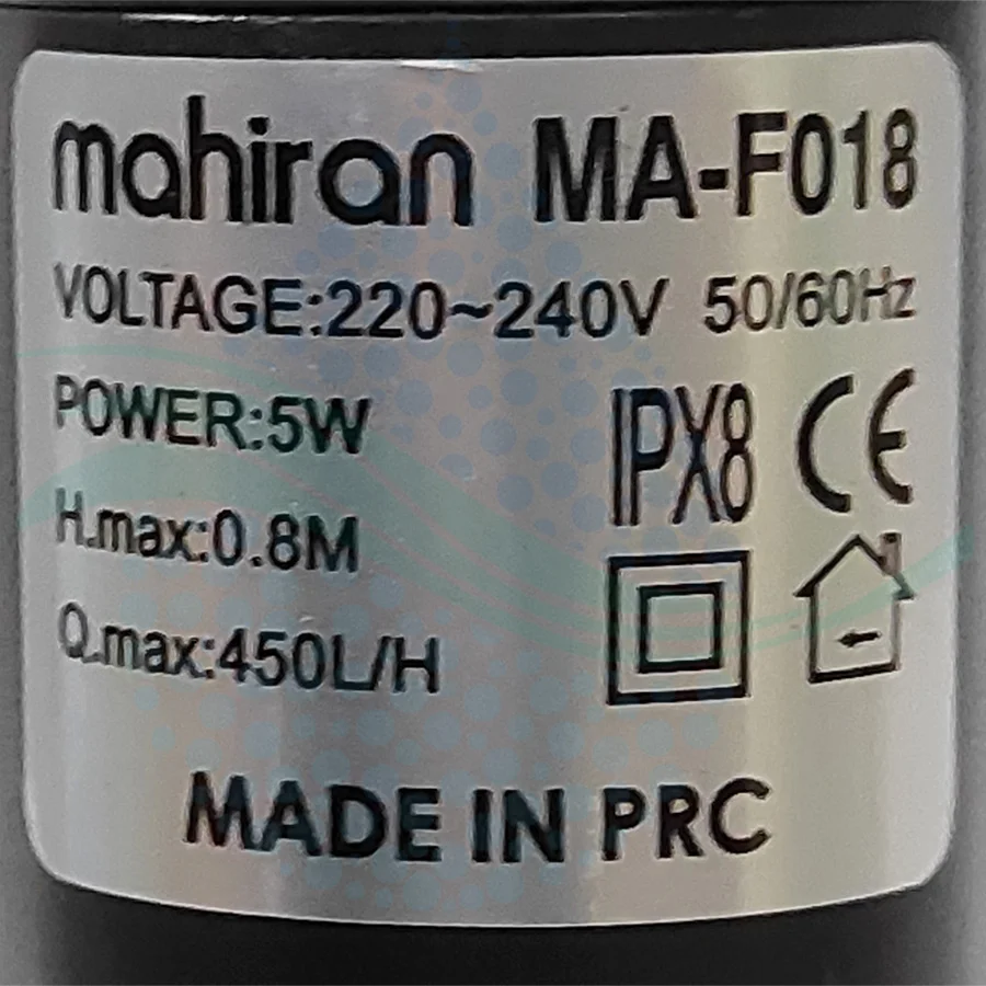 فیلتر اسفنجی الکتریکی آکواریوم مدل MA-F018 - Aquarium Electric Power Sponge Filter MA-F018