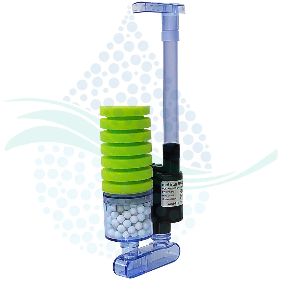 فیلتر اسفنجی الکتریکی آکواریوم مدل MA-F019 - Aquarium Electric Power Sponge Filter MA-F019