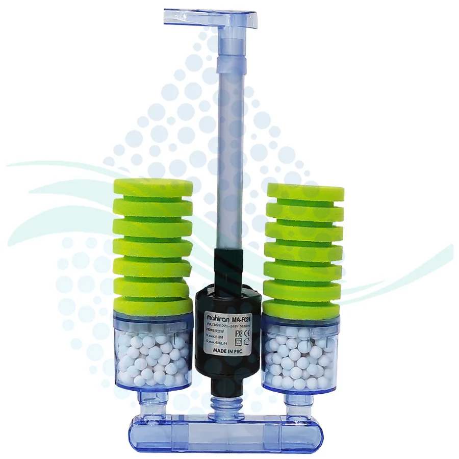 فیلتر اسفنجی الکتریکی آکواریوم مدل MA-F020 - Aquarium Electric Power Sponge Filter MA-F020