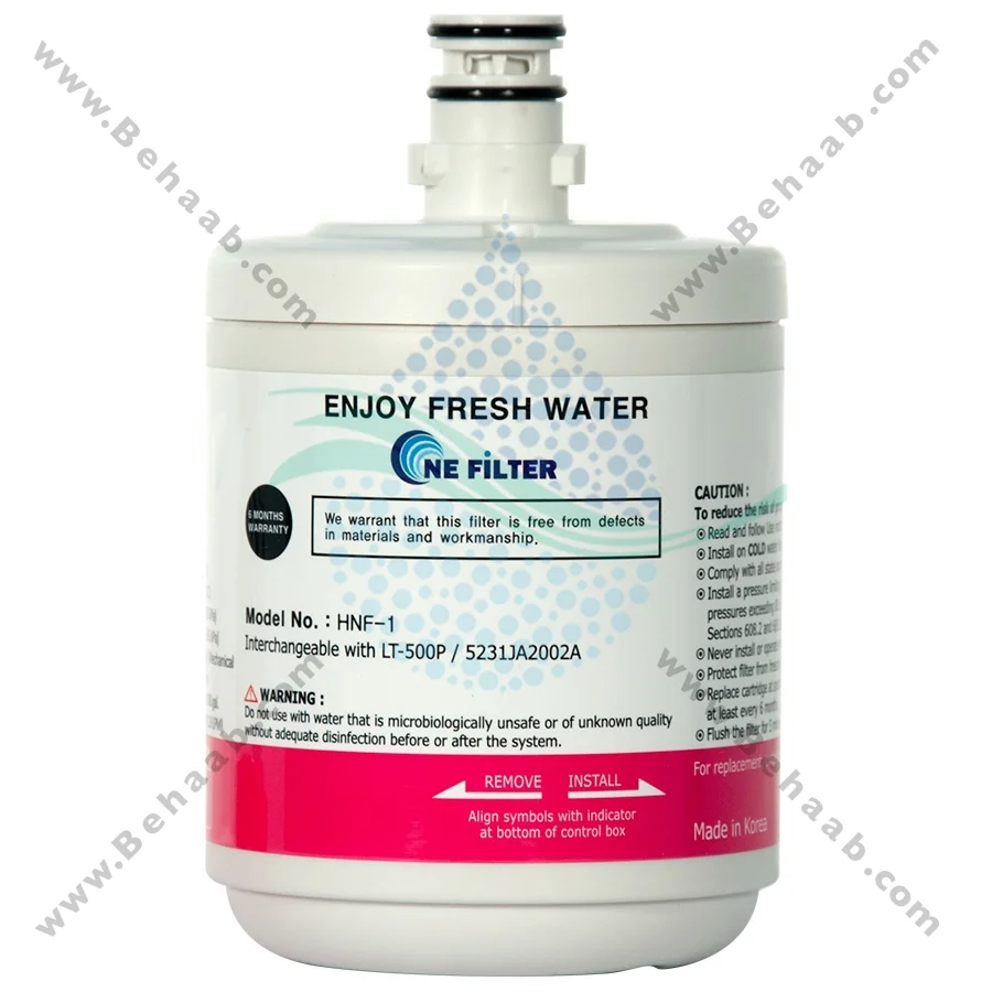 فیلتر ساید ال جی مدل LT500 NE - LG Refrigerator Water Filter LT500