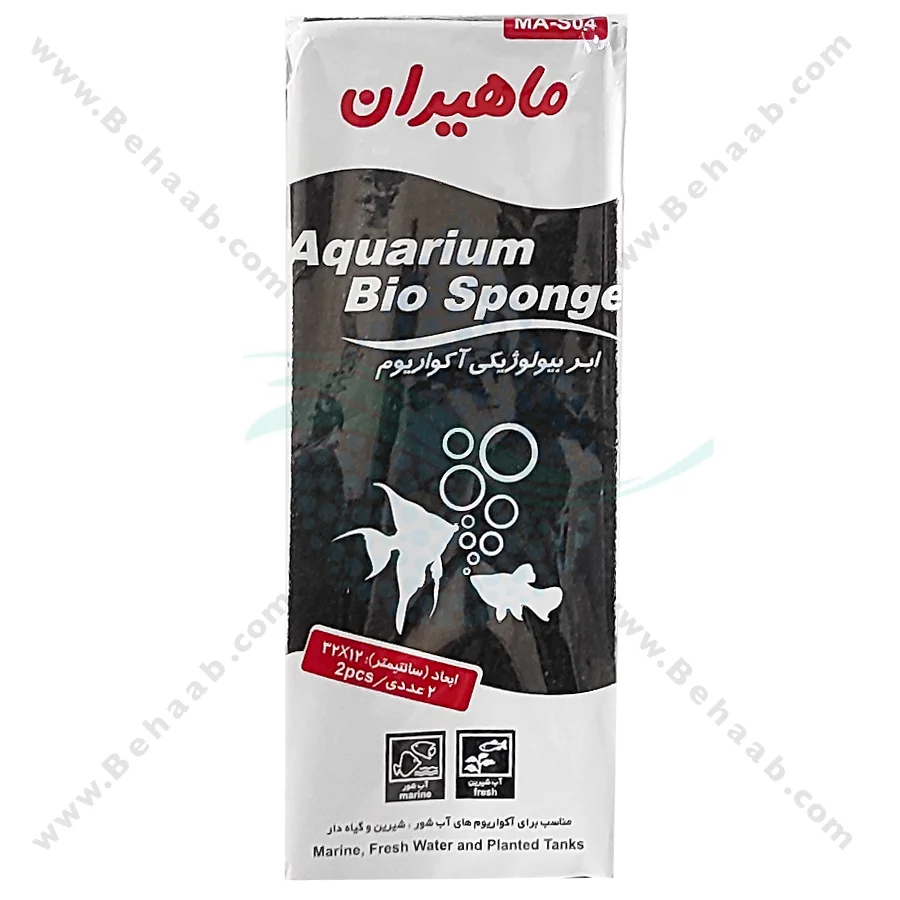 ابر بیولوژیکی آکواریوم ماهیران مدل MA-S04 - Aquarium Biochemical Cotton Fiber Filter Sponge MA-S04