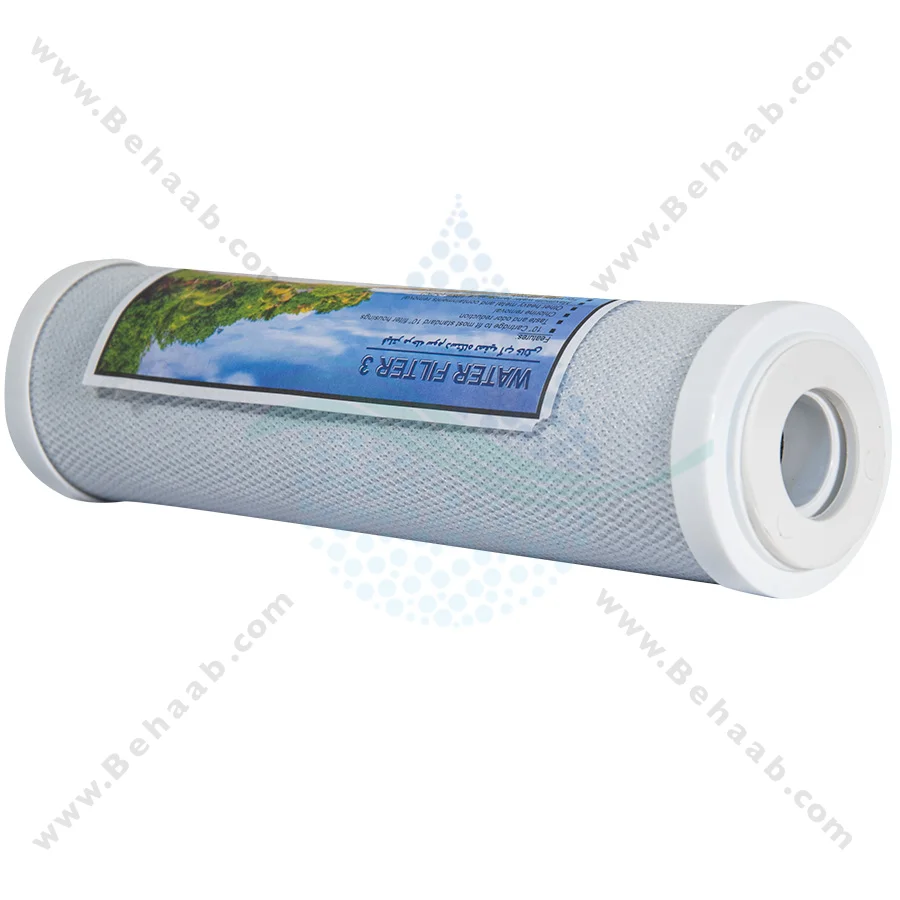 فیلتر کربن بلاک واتر فیلتر مدل CTO-10 - 10 Inch Carbon Block CTO Water Filter Cartridge Water Filter
