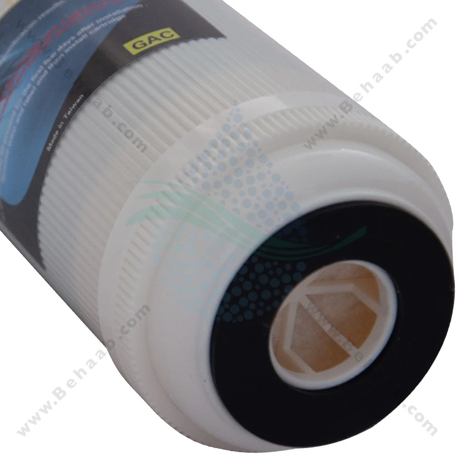 فیلتر کربن پودری لونا واتر - 10 inch Granular Activated Carbon GAC Water Filter Cartridge Luna Water