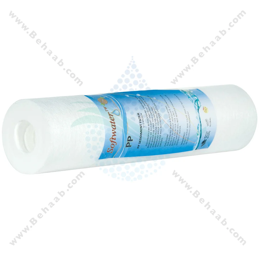 فیلتر الیافی سافت واتر 5 میکرون - 10inch 5 Micron Sediment Water Filter Cartridge SoftWater