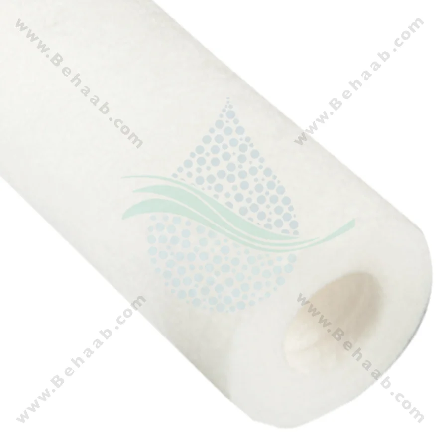 فیلتر الیافی 20 اینچ اسلیم سوفیلتر 5 میکرون - 20 inch 5 micron PP Sediment Water Filter Cartridge SOU Filter