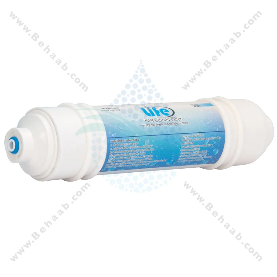 فیلتر پست کربن لایف - Post Activated Carbon PAC Water Filter Life