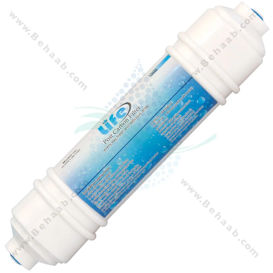 فیلتر پست کربن لایف - Post Activated Carbon PAC Water Filter Life