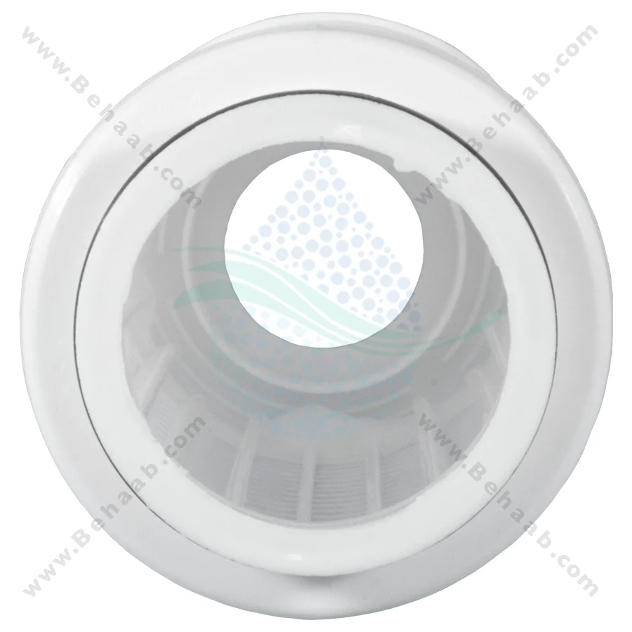 فیلتر توری پلاستیکی 10 اینچ 50 میکرون اورینگ دار - 10 inch Plastic 50 Micron Washable Net Filter Cartridge