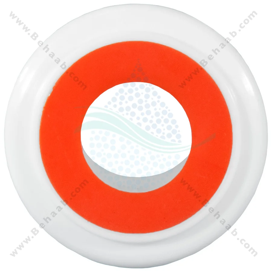 فیلتر توری پلاستیکی 10 اینچ 50 میکرون اورینگ دار - 10 inch Plastic 50 Micron Washable Net Filter Cartridge