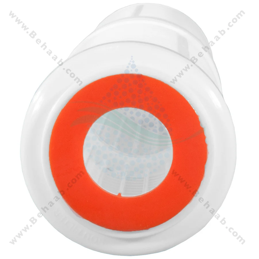 فیلتر توری پلاستیکی 20 اینچ اسلیم 50 میکرون اورینگ دار - 20inch Plastic 50 Micron Washable Net Filter Cartridge