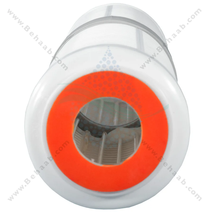 فیلتر توری پلاستیکی 20 اینچ اسلیم 25 میکرون - 20 inch Plastic 25 Micron Washable Net Filter Cartridge