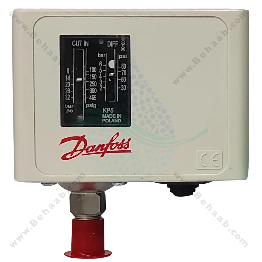 پرشر سوئیچ دانفوس مدل KP5 - Pressure Switch Danfoss KP5 060-117166