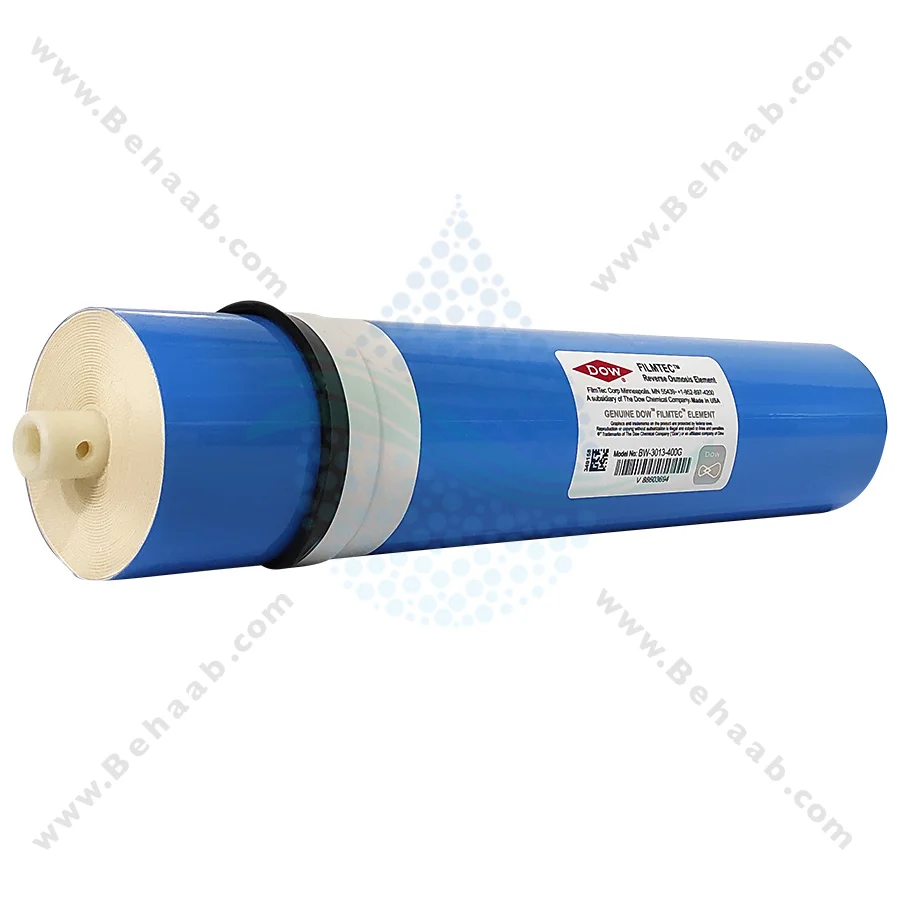فیلتر ممبران 400 گالن فیلمتک مدل BW-3013-400G - Dow Filmtec BW-3013-400 GPD Reverse Osmosis Membrane
