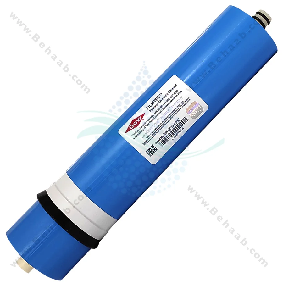 فیلتر ممبران 400 گالن فیلمتک مدل BW-3013-400G - Dow Filmtec BW-3013-400 GPD Reverse Osmosis Membrane