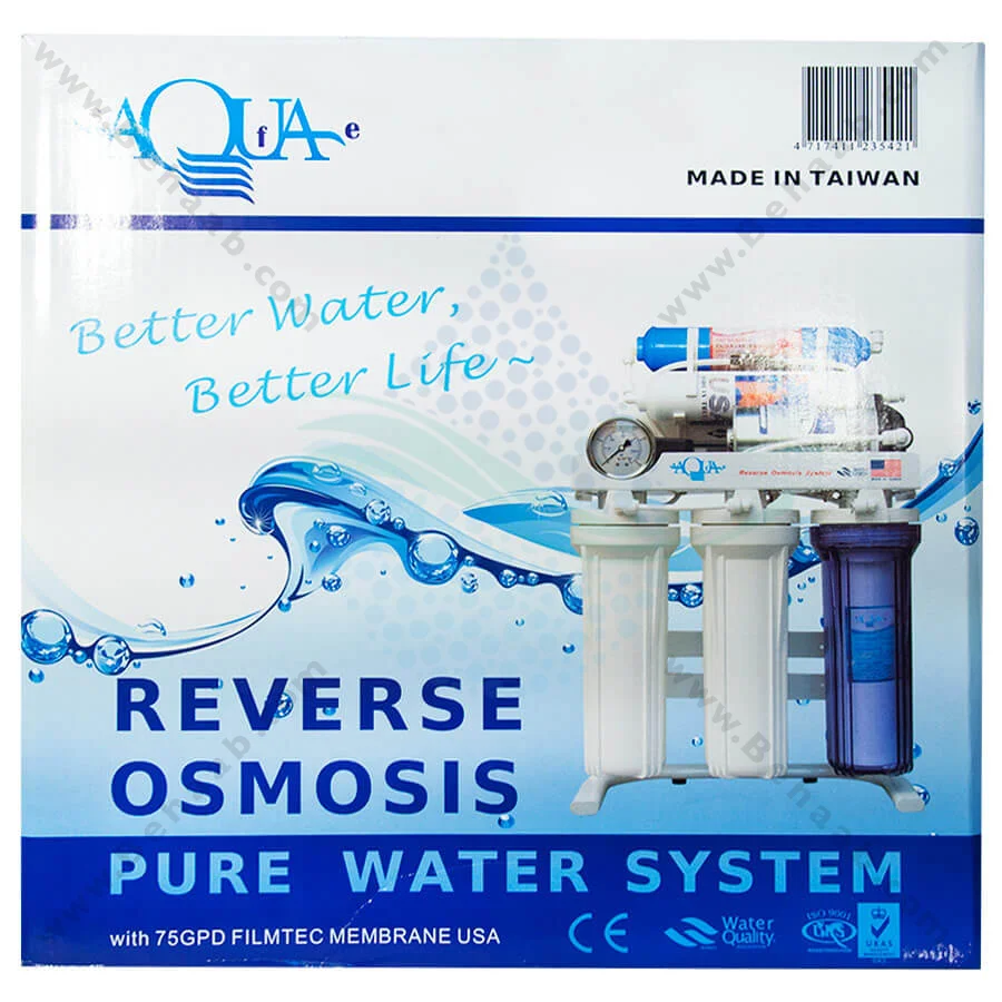 دستگاه تصفیه آب آکواسیف 7 مرحله با یو وی - AquaSafe 7Stage UV RO Water Purification System