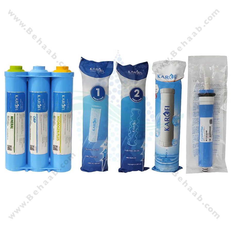 دستگاه تصفیه آب کاروفی مدل KAQ-U05 - KAROFI KAQ-U05 10Stages Reverse Osmosis Water Purification System