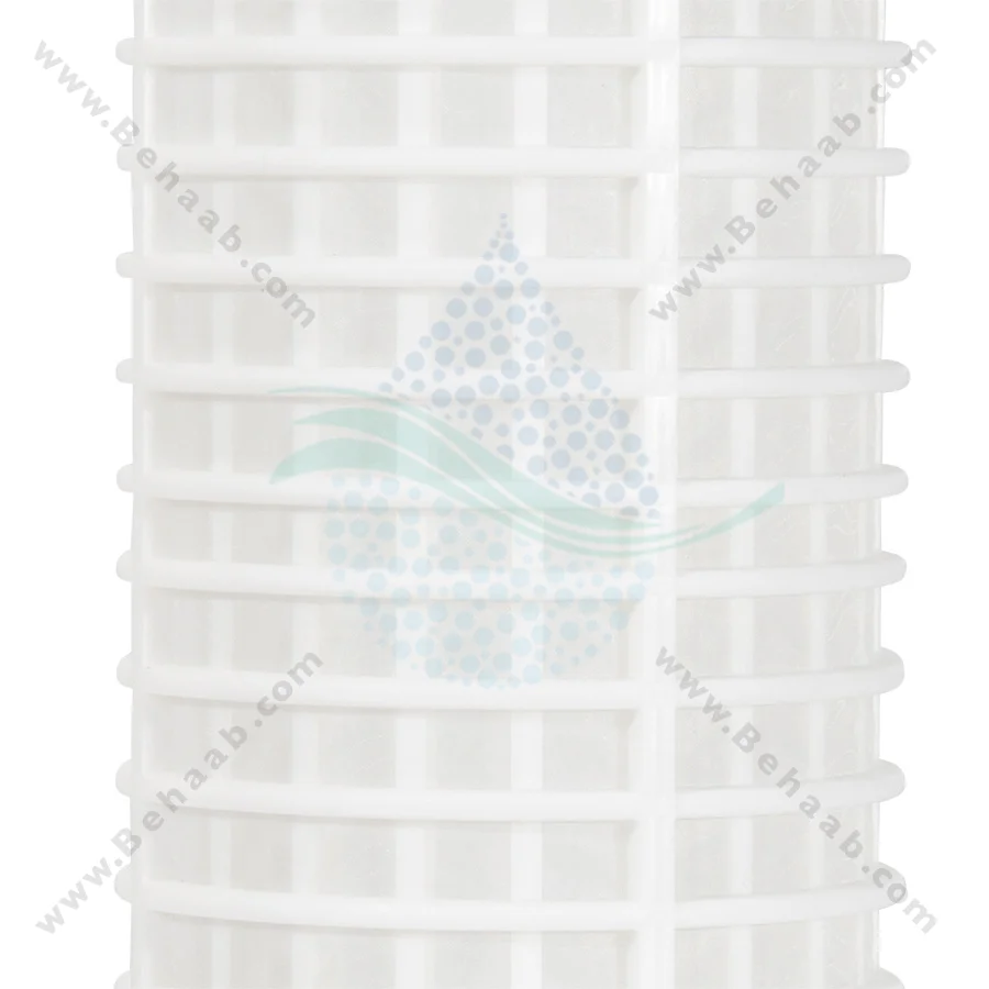 فیلتر توری پلاستیکی 10 اینچ جامبو 50 میکرون سوفیلتر - 10 inch Jumbo Plastic 50 Micron Washable Net Filter Cartridge