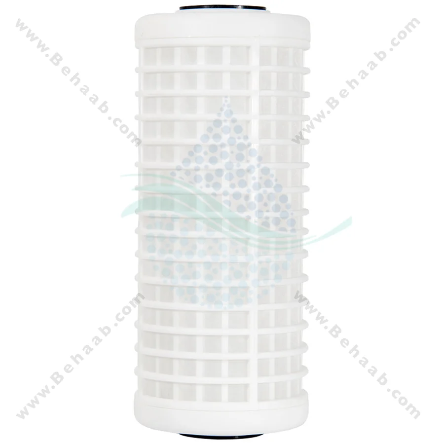 فیلتر توری پلاستیکی 10 اینچ جامبو 50 میکرون سوفیلتر - 10 inch Jumbo Plastic 50 Micron Washable Net Filter Cartridge