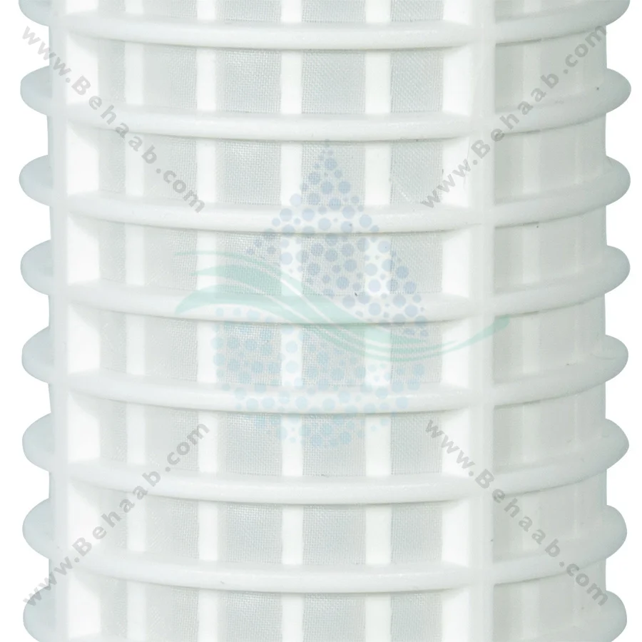 فیلتر توری پلاستیکی 7 اینچ 50 میکرون سوفیلتر - 7inch Plastic 50 Micron Washable Net Filter Cartridge