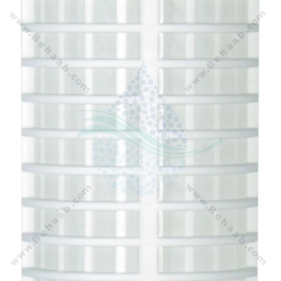فیلتر توری پلاستیکی 20 اینچ 50 میکرون سوفیلتر - 20 inch Plastic 50 Micron Washable Net Filter Cartridge