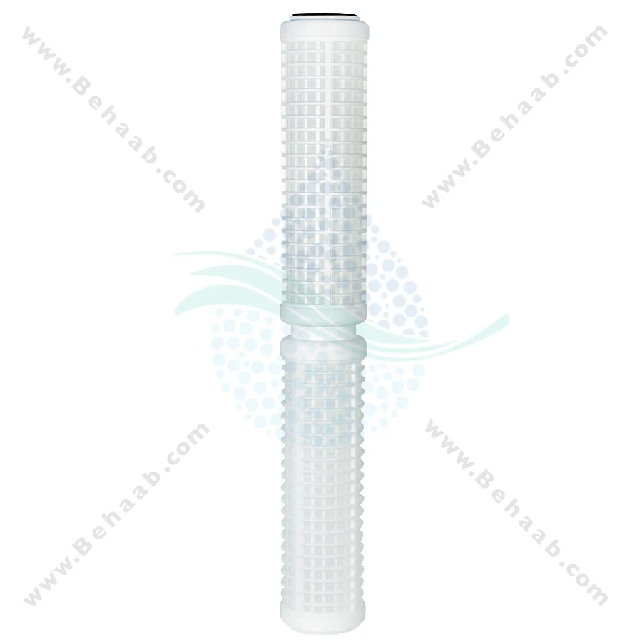 فیلتر توری پلاستیکی 20 اینچ 50 میکرون سوفیلتر - 20 inch Plastic 50 Micron Washable Net Filter Cartridge