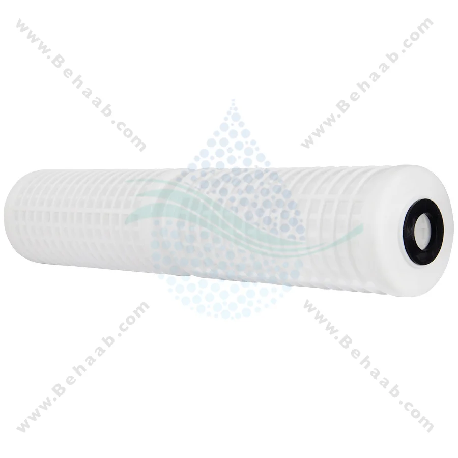 فیلتر توری پلاستیکی 20 اینچ جامبو 50 میکرون سوفیلتر - 20 inch Jumbo Plastic 50 Micron Washable Net Filter Cartridge