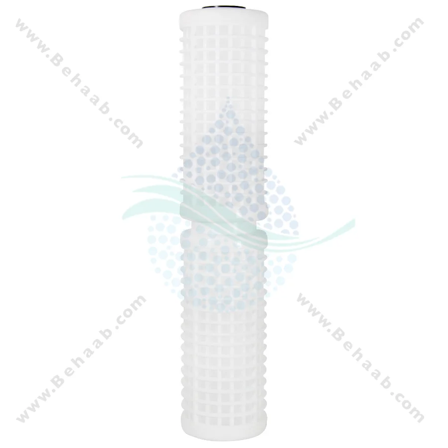 فیلتر توری پلاستیکی 20 اینچ جامبو 50 میکرون سوفیلتر - 20 inch Jumbo Plastic 50 Micron Washable Net Filter Cartridge