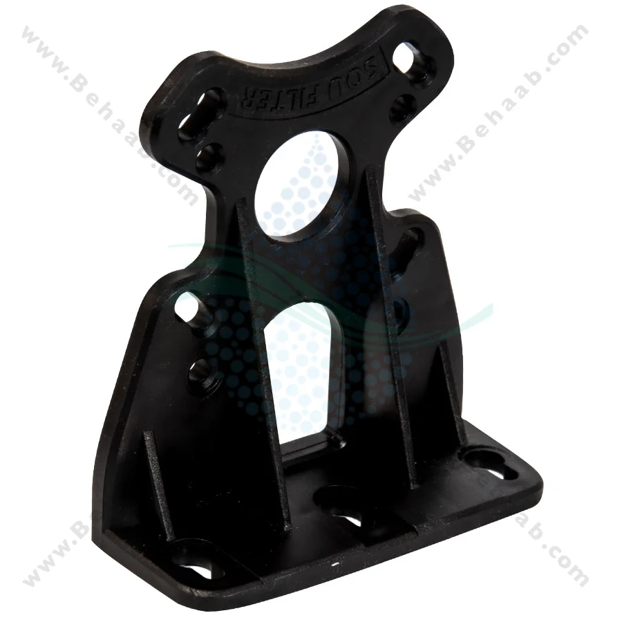 پایه پلاستیکی هوزینگ اسلیم تصفیه آب - Mounting Bracket for 10 and 20 inch 1 Stage Slim Water Filter Housing