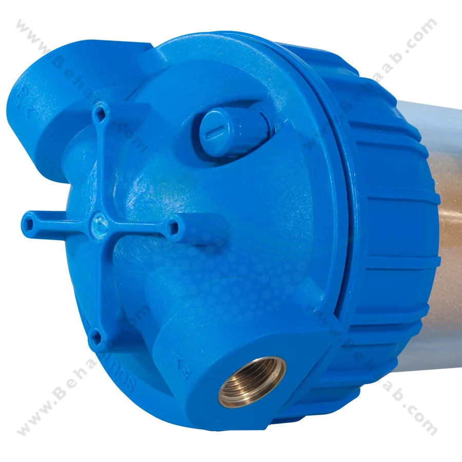 رسوب گیر کولر آبی با فیلتر رزین 7 اینچ - Anti Scaling Swamp Cooler With 7 inch Ion Resin Water Filter