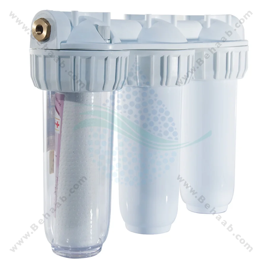 تصفیه آب سه مرحله آکوا سافت BEH-F03 - 3Stage Water Filtration System Aqua Soft BEH-F03
