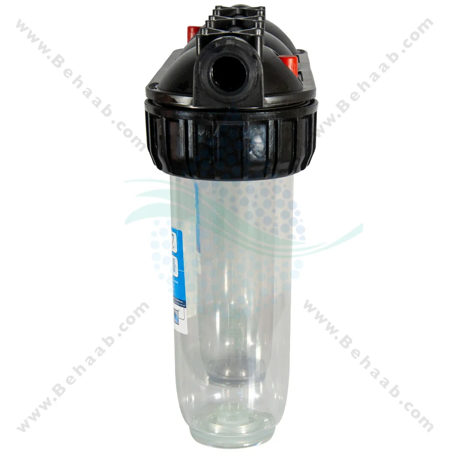 رسوب گیر کولر آبی با فیلتر الیافی، کربن و رزینی 10 اینچ - Anti Scaling Swamp Cooler with 10 inch PP-GAC and Resin Water Filter