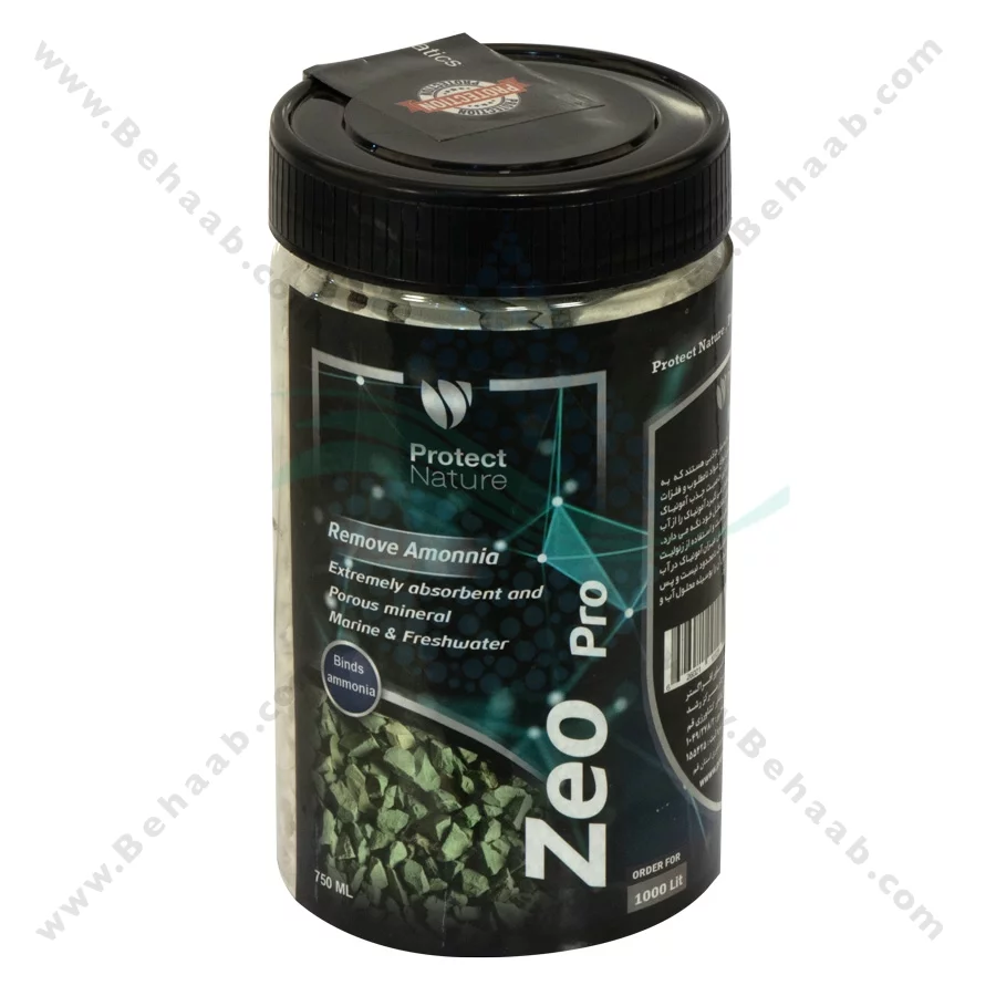 زئولیت آکواریوم برند پروتکت نیچر - Protect Nature Aquarium Zeolite Filter Media – 750ml