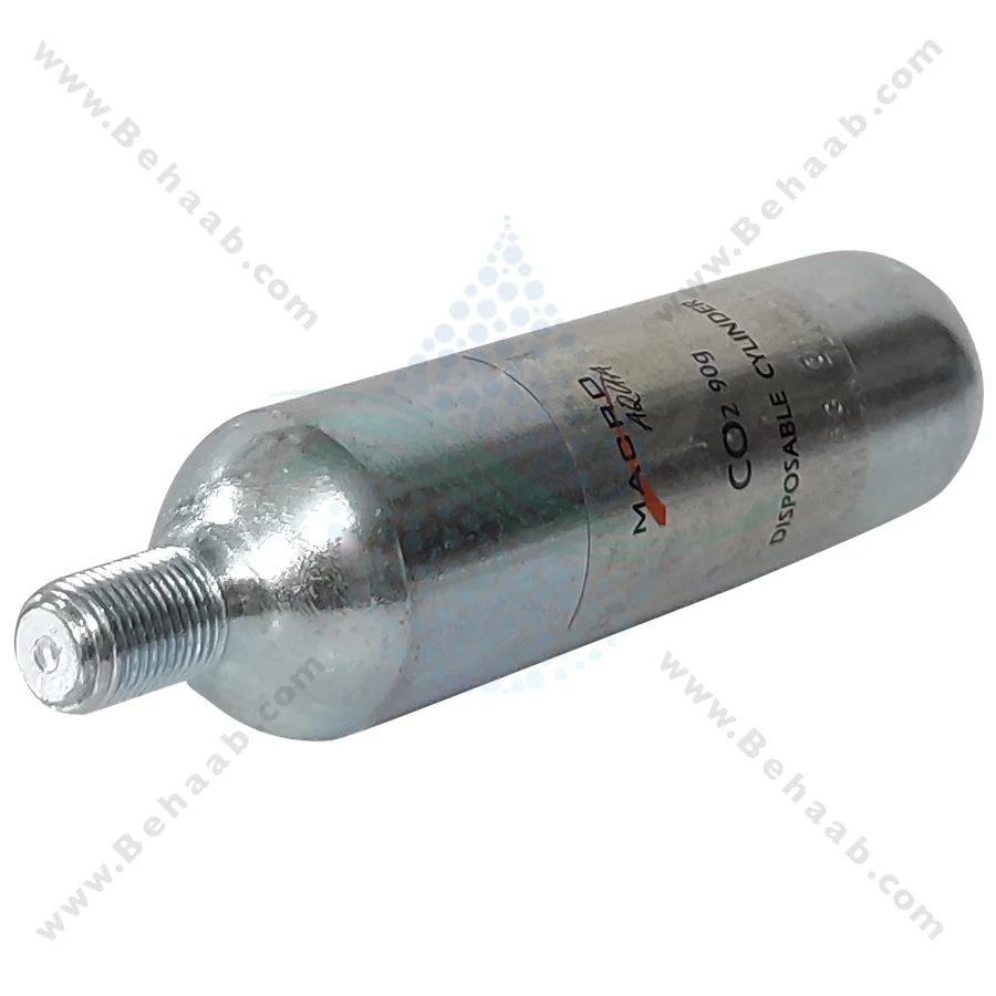 کپسول دی اکسید کربن 90 گرمی ماکرو آکوا - Macro Aqua Aquarium CO2 90g Disposable Cartridge
