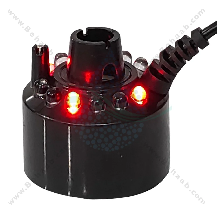 بخار ساز و مه ساز آکواریوم اکسیر - EXEER Aquarium Mist Maker with 12 LED Color Changing