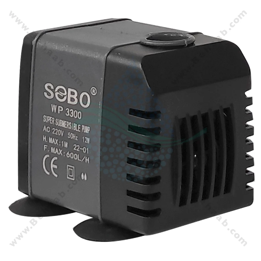 واتر پمپ آکواریوم سوبو مدل WP-3300 - Submersible Aquarium Pump SOBO WP-3300