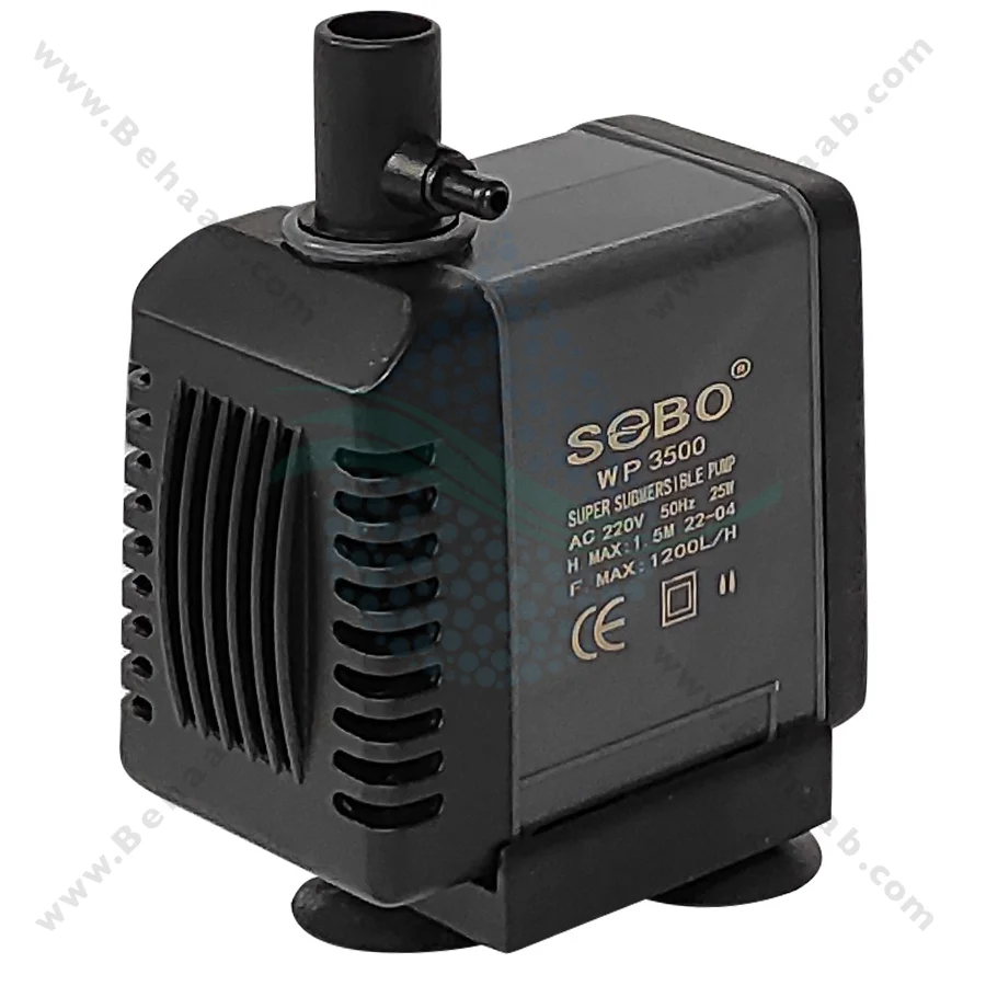 واتر پمپ آکواریوم سوبو مدل WP-3500 - Submersible Aquarium Pump SOBO WP-3500